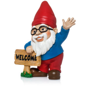 Wilbur the Friendly Welcome Gnome by Twig & Flower™